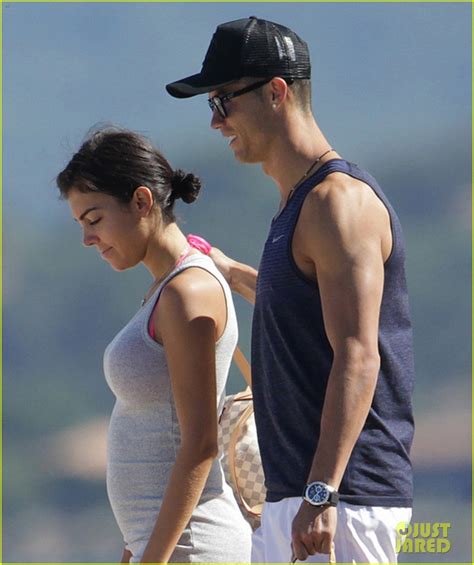 Cristiano Ronaldo and girlfriend Georgina Rodriguez relax on.